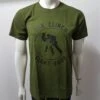 The Clinch Fight Shop Logo Military Green T-Shirt