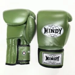 Windy BGP Muay Thai Boxing Gloves Army Green