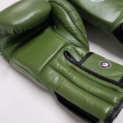 Windy BGP Muay Thai Boxing Gloves Army Green -The Clinch Fight Shop 20220724 200041