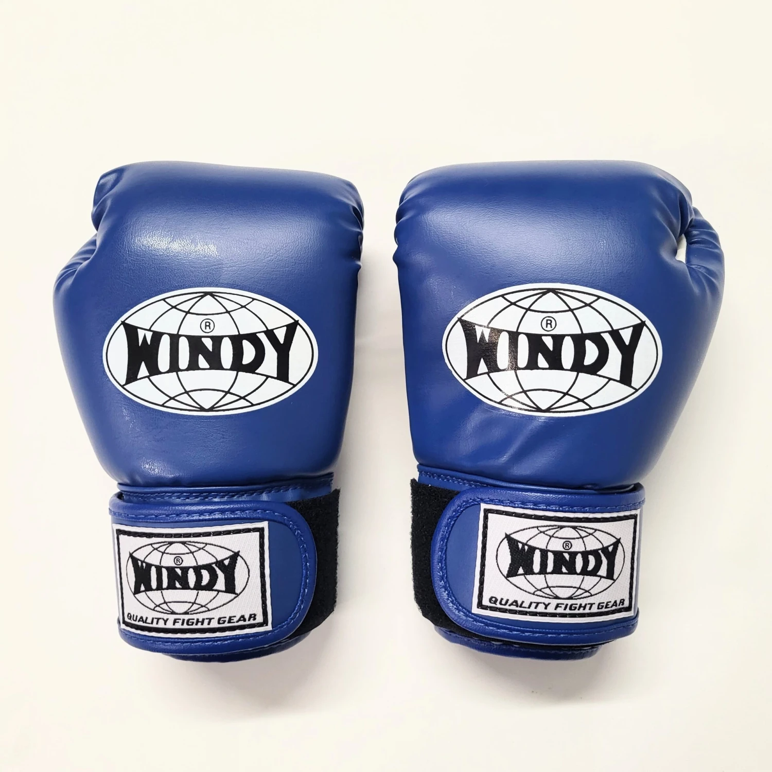 Windy Muay Thai Kids Youth Boxing Gloves Blue 2 Windy Muay Thai Kids Youth Boxing Gloves Blue - Image 2