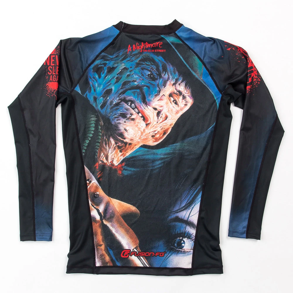 Fusion Fight Gear A Nightmare On Elm Street Rashguard Rash Guard 2 Fusion Fight Gear A Nightmare On Elm Street Rashguard Rash Guard - Image 2