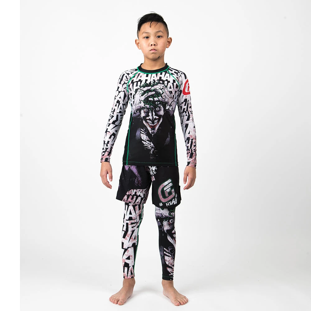 Fusion Fight Gear Batman The Killing Joke Joker Youth Kids Fight Shorts 5 Fusion Fight Gear Batman The Killing Joke Joker Youth Kids Fight Shorts - Image 5