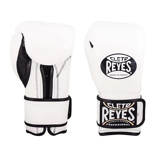 Cleto Reyes Training Velcro Boxing Gloves White 1 Cleto Reyes Training Velcro Boxing Gloves White -The Clinch Fight Shop Cleto Reyes CanadaTraining Gloves with Velcro Closure white