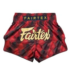 Fairtex Muay Thai Shorts Red/Black BS1919