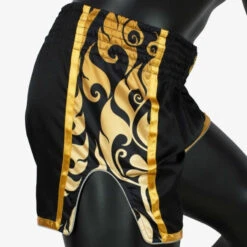 Fairtex Glory Kickboxing Muay Thai Shorts BSG1 Black/Gold 6 Fairtex Glory Kickboxing Muay Thai Shorts BSG1 Black/Gold -The Clinch Fight Shop FairtexCanadaBSG10GloryBlackGoldMuayThaiShorts2