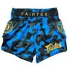 Fairtex Muay Thai Shorts BS1917 Jubilee Blue Camo