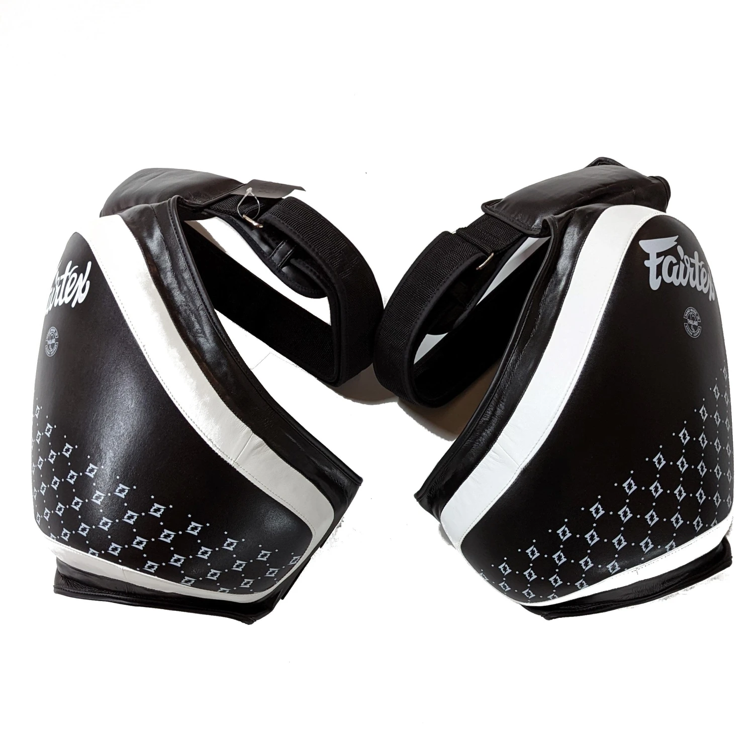 Fairtex Compact Thigh Trainer Kick Pads TP4 1 Fairtex Compact Thigh Trainer Kick Pads TP4
