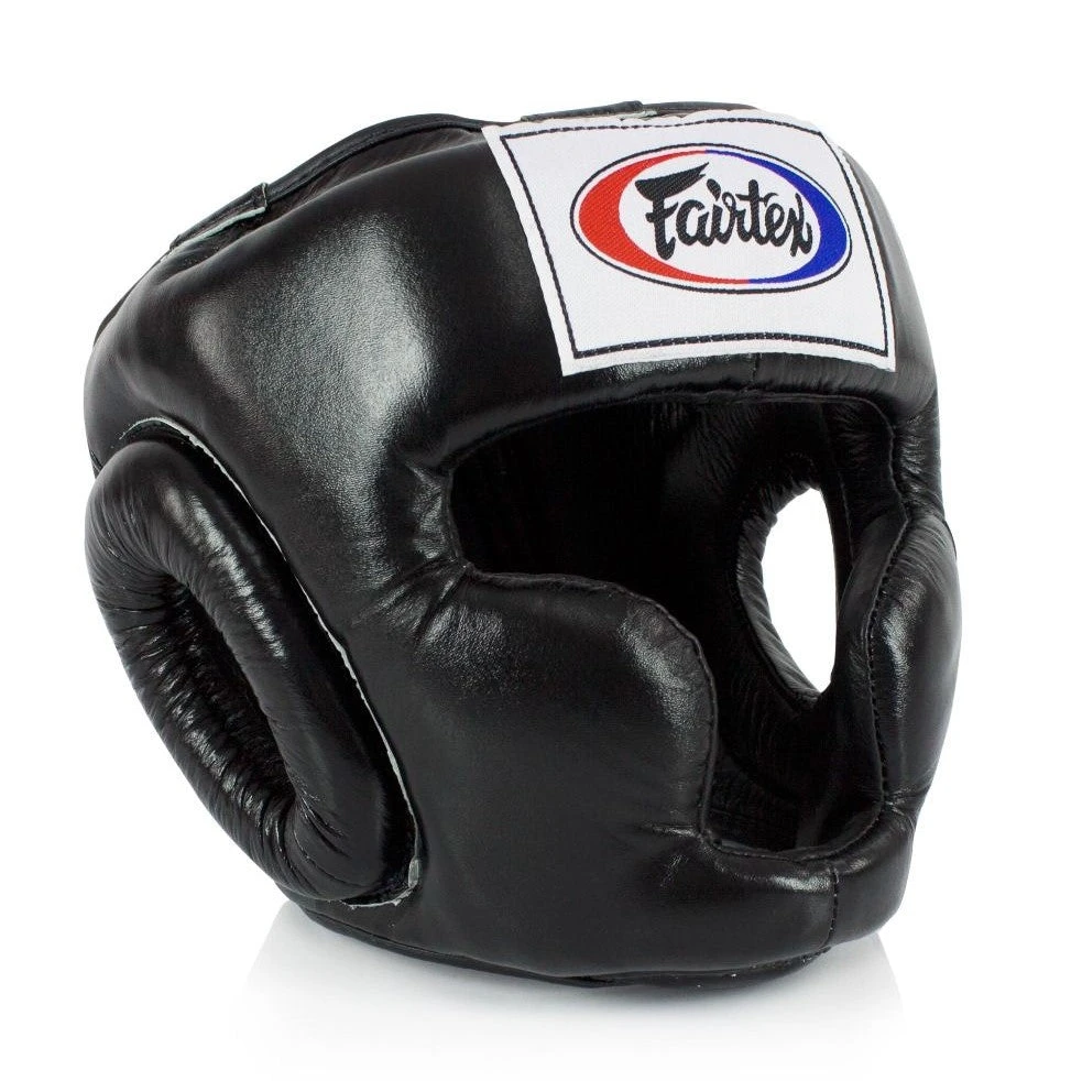 Fairtex HG3 Headgear Head Gear Black 1 Fairtex HG3 Headgear Head Gear Black