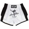 Fairtex Muay Thai Shorts BS1707 Slim Cut White/Black