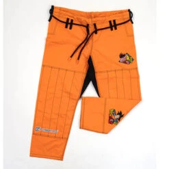 Fusion Fight Gear Dragon Ball Z Saiyan Saga Goku BJJ Gi Limited Edition 20 Fusion Fight Gear Dragon Ball Z Saiyan Saga Goku BJJ Gi Limited Edition -The Clinch Fight Shop FusionDragonBallZSaiyanSagaGokuOrangeBJJGiV211