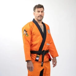Fusion Fight Gear Dragon Ball Z Saiyan Saga Goku BJJ Gi Limited Edition 15 Fusion Fight Gear Dragon Ball Z Saiyan Saga Goku BJJ Gi Limited Edition -The Clinch Fight Shop FusionDragonBallZSaiyanSagaGokuOrangeBJJGiV22
