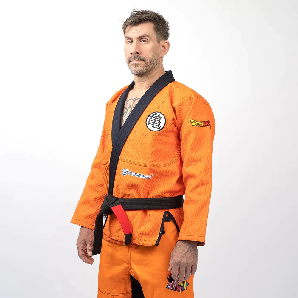 Fusion Fight Gear Dragon Ball Z Saiyan Saga Goku BJJ Gi Limited Edition 5 Fusion Fight Gear Dragon Ball Z Saiyan Saga Goku BJJ Gi Limited Edition - Image 5