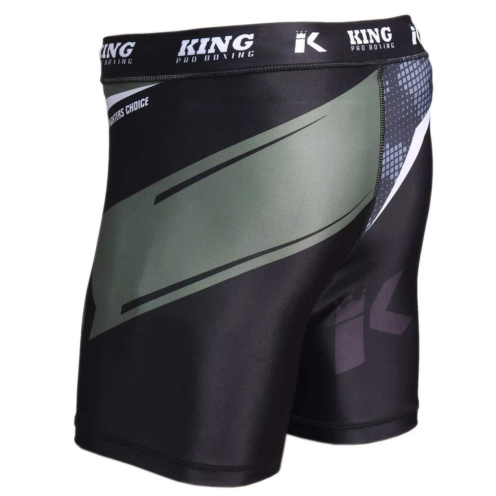 King Pro Boxing Vale Tudo Grappling Fight Shorts Military Green 3 King Pro Boxing Vale Tudo Grappling Fight Shorts Military Green - Image 3