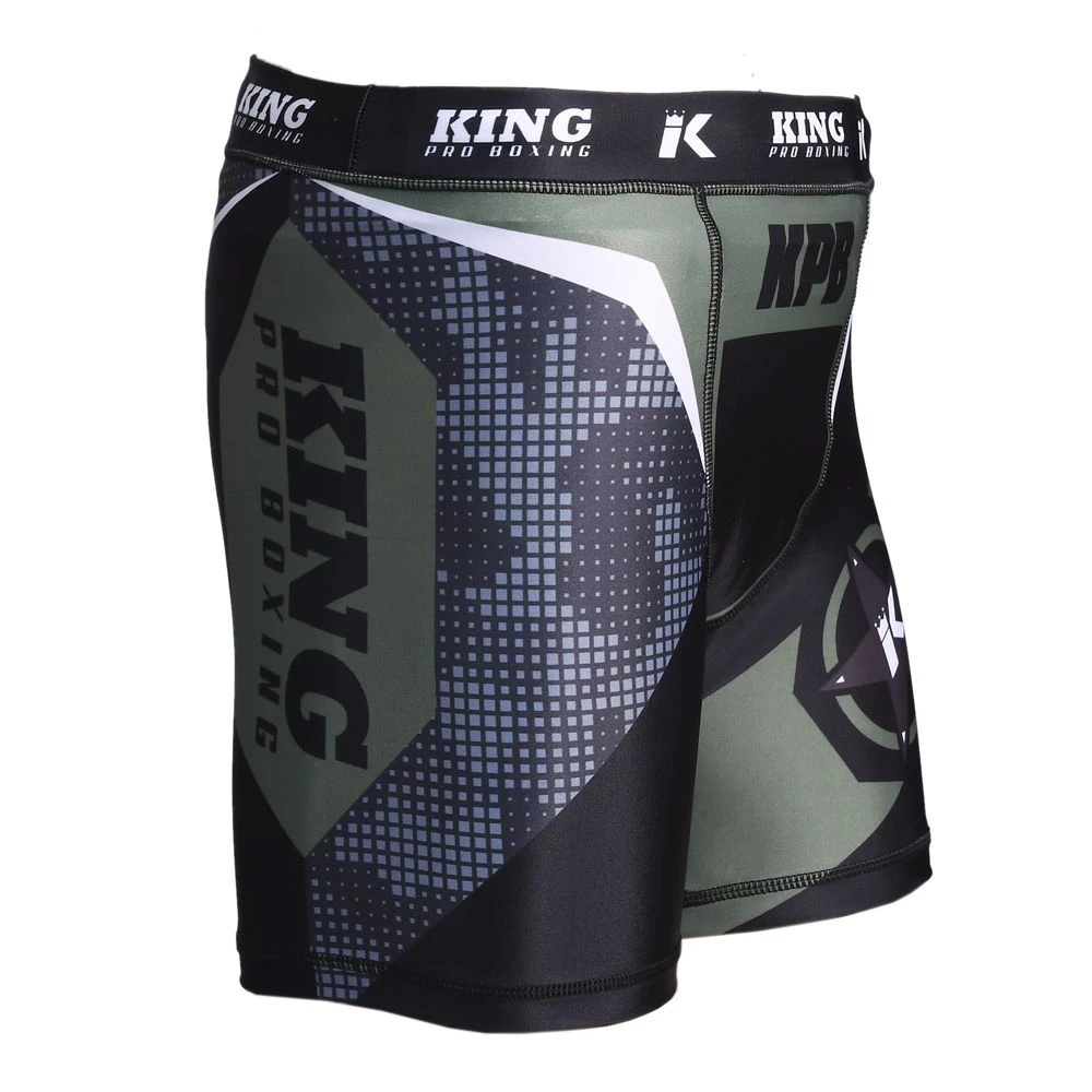 King Pro Boxing Vale Tudo Grappling Fight Shorts Military Green 2 King Pro Boxing Vale Tudo Grappling Fight Shorts Military Green - Image 2