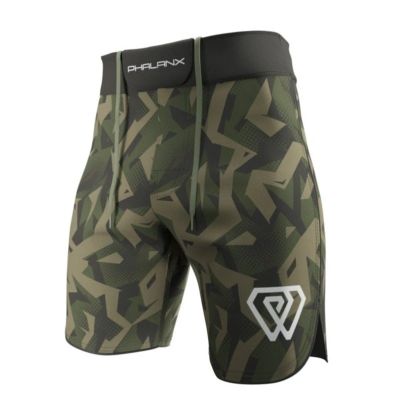 Phalanx Lightning Camo Ultralight HPLT MMA Grappling BJJ Shorts 1 Phalanx Lightning Camo Ultralight HPLT MMA Grappling BJJ Shorts
