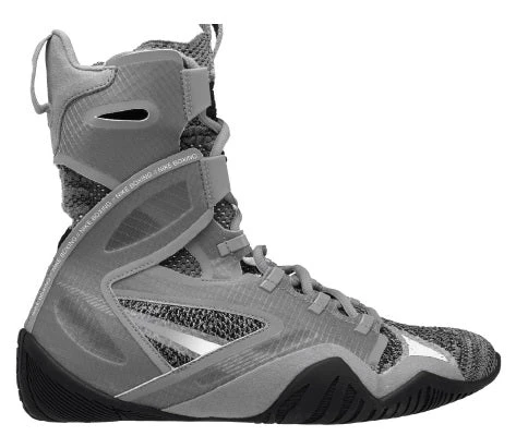 Nike Boxing HyperKO 2.0 Shoes Boots Grey 2 Nike Boxing HyperKO 2.0 Shoes Boots Grey - Image 2