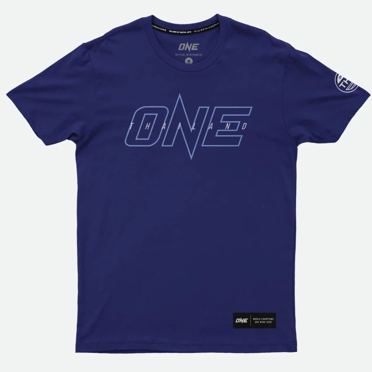 ONE FC Thailand Blue T-Shirt 1 ONE FC Thailand Blue T-Shirt