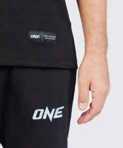 ONE FC Metallic Logo T-Shirt -The Clinch Fight Shop ONEChampionshipgoldTShirt4