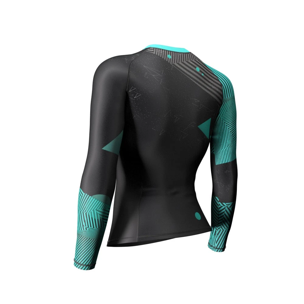 Phalanx Chaos Ladies Compression Rash Guard Rashguard 3 Phalanx Chaos Ladies Compression Rash Guard Rashguard - Image 3