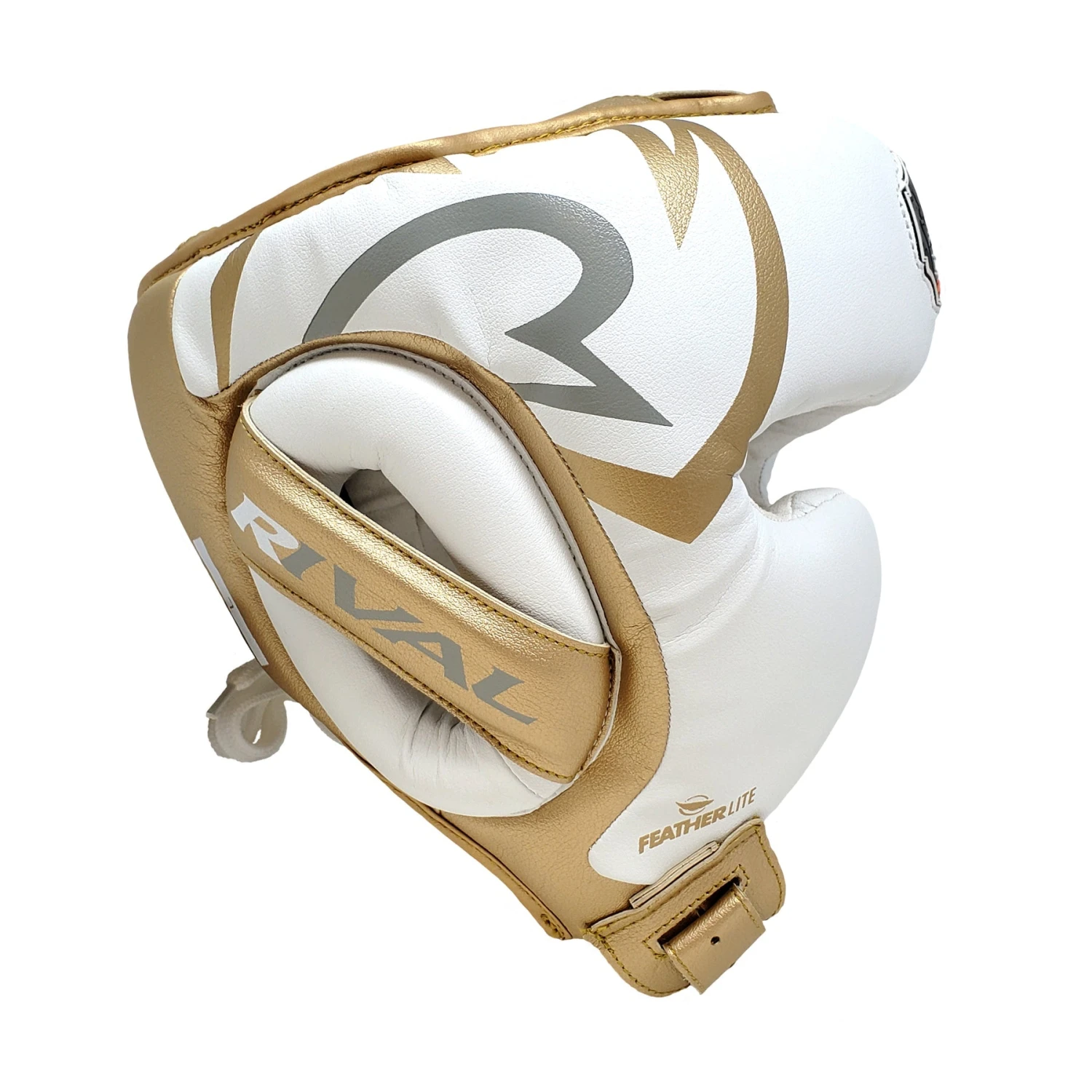 Rival Boxing RHG100 Professional Headgear White/Gold 2 Rival Boxing RHG100 Professional Headgear White/Gold - Image 2