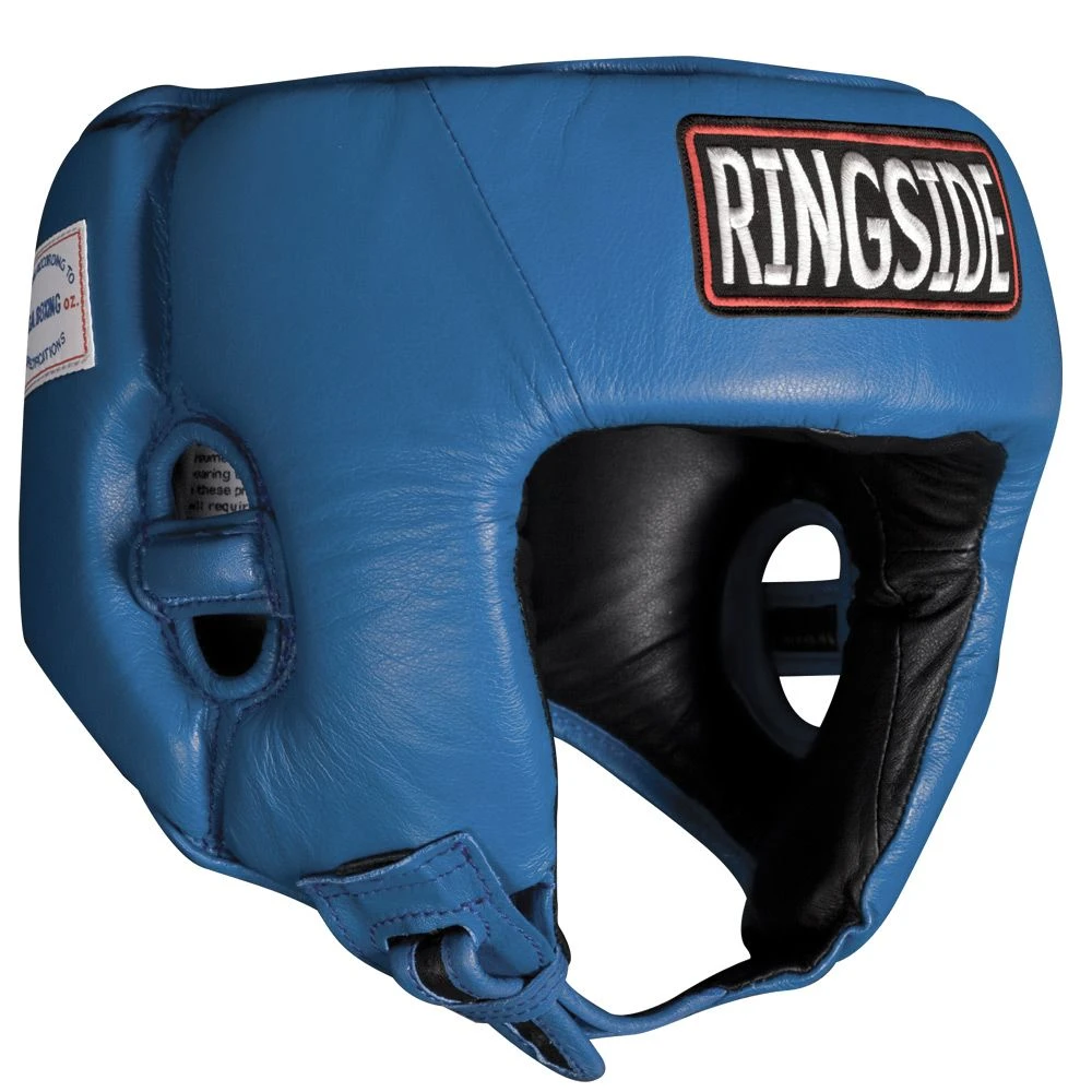 Ringside Amateur Competition Approved Open Face USA Boxing Headgear Blue 1 Ringside Amateur Competition Approved Open Face USA Boxing Headgear Blue