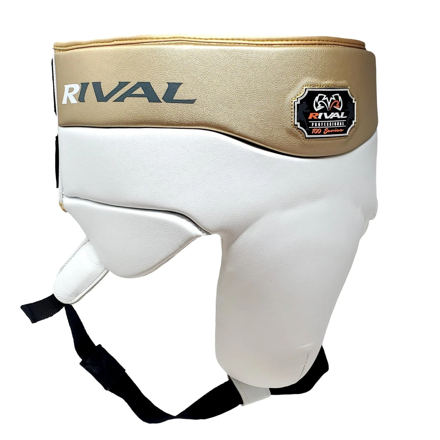 Rival RNFL100 Professional Groin Protector White/Gold 1 Rival RNFL100 Professional Groin Protector White/Gold