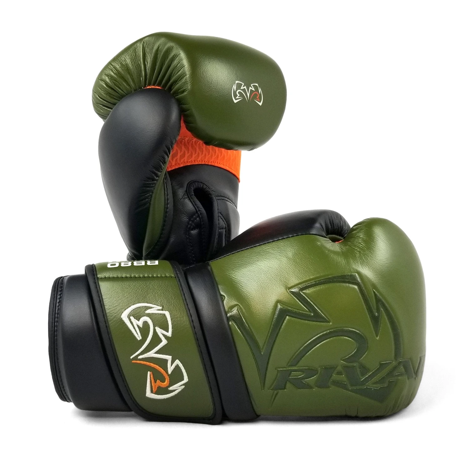 Rival Boxing RB80 Impulse Training Bag Gloves Khaki Green 1 Rival Boxing RB80 Impulse Training Bag Gloves Khaki Green