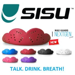 SISU Max Combat Rated 2.4mm High Impact Mouthguard Various Colours
