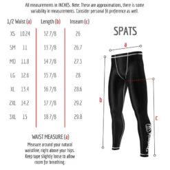 Phalanx Solider One Spats Compression Pants (only XXL Left) -The Clinch Fight Shop Spats Size Chart 800x ccb517ff c625 4f4b bc7e e8bfcf7d9825