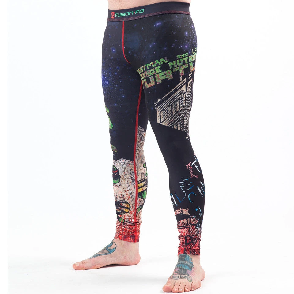 Fusion Fight Gear Teenage Mutant Ninja Turtles Spats Pants 4 Fusion Fight Gear Teenage Mutant Ninja Turtles Spats Pants - Image 4