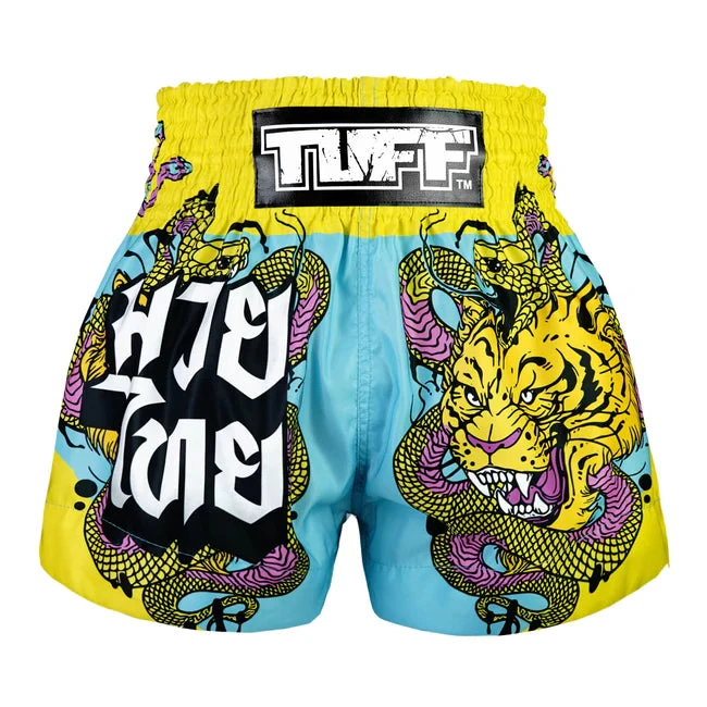 TUFF Muay Thai Boxing Shorts Tiger & Python 1 TUFF Muay Thai Boxing Shorts Tiger & Python