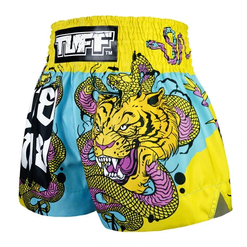 TUFF Muay Thai Boxing Shorts Tiger & Python 2 TUFF Muay Thai Boxing Shorts Tiger & Python - Image 2