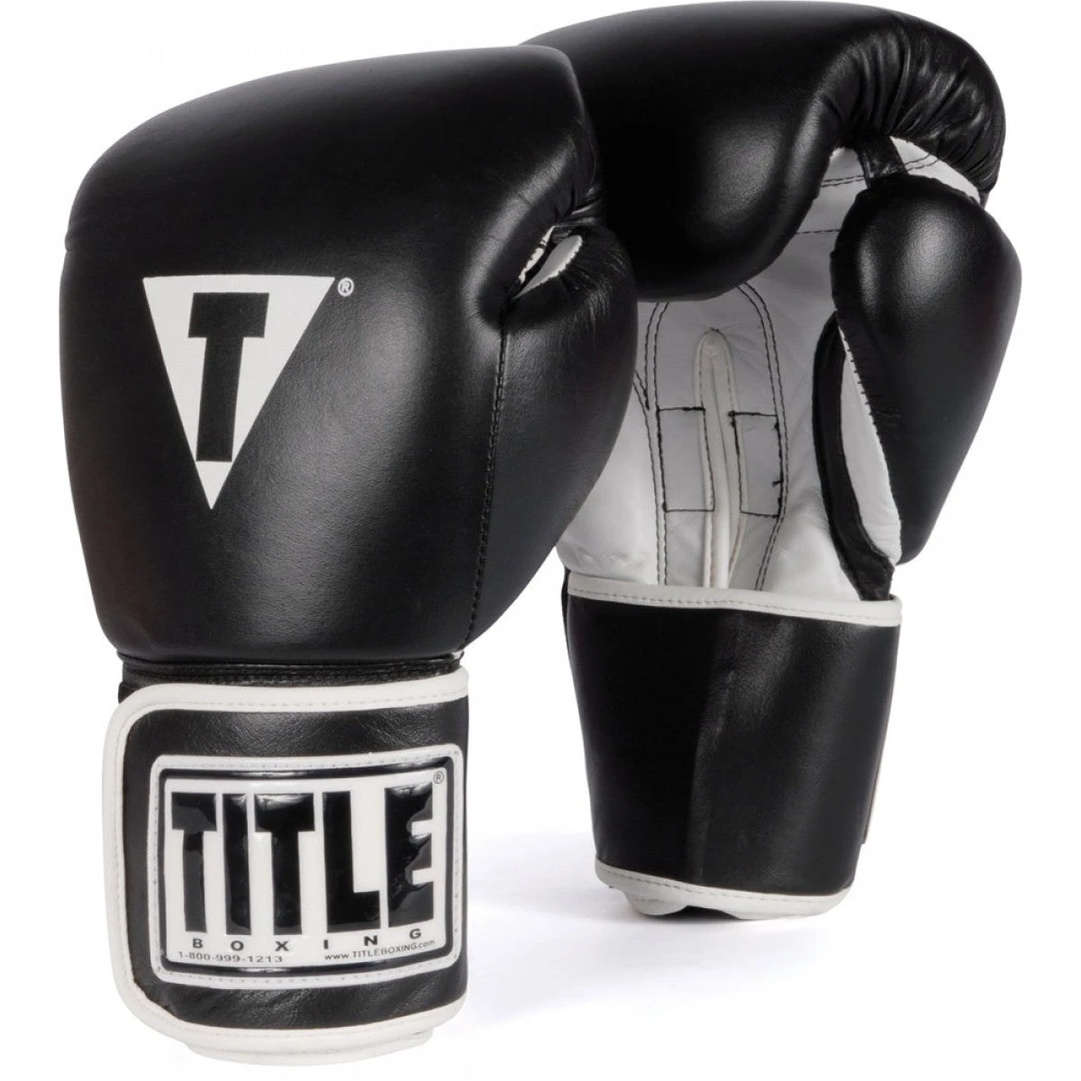 Title Boxing 3.0 Pro Style Leather Boxing Gloves Black 1 Title Boxing 3.0 Pro Style Leather Boxing Gloves Black