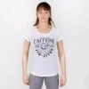 Tatami Fightwear Ladies Caffeine & Jiu Jitsu T-Shirt White (only Small Left)