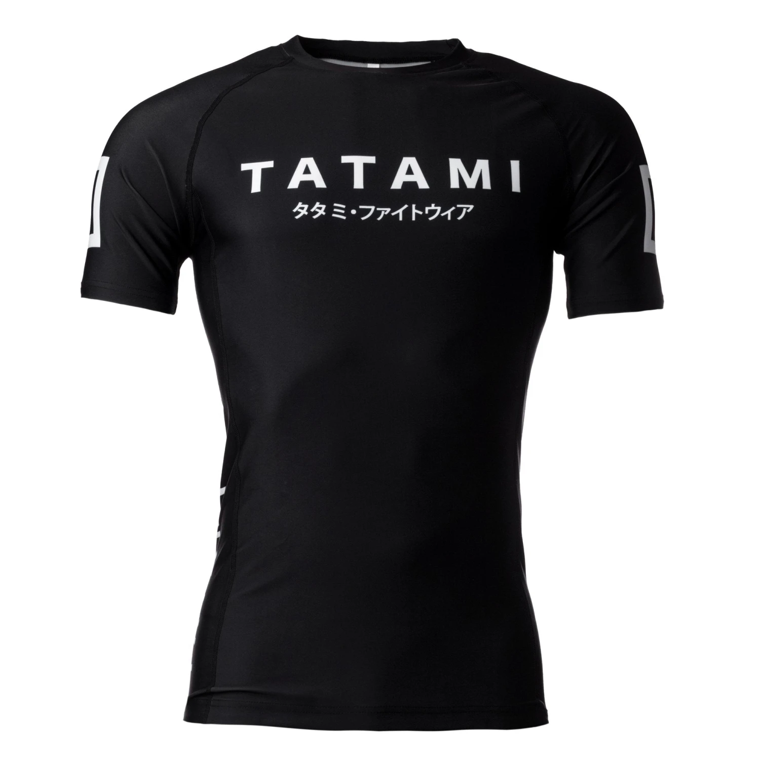 Tatami Fightwear Katakana Short Sleeve Rash Guard Black (only XXL Left) 1 Tatami Fightwear Katakana Short Sleeve Rash Guard Black (only XXL Left)