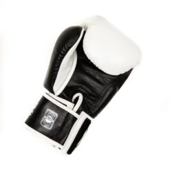 Twins BGVL3 Muay Thai Boxing Gloves White/Black -The Clinch Fight Shop TwinsglovesBGV3WHITEBLACK45