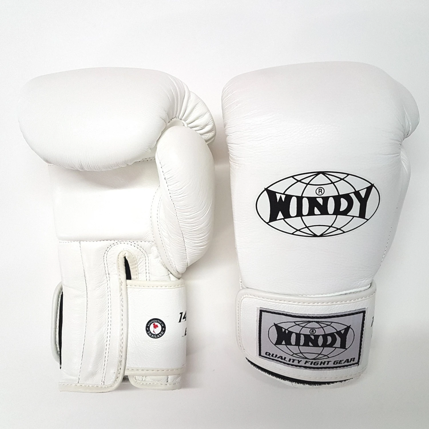 Windy BGP Muay Thai Boxing Gloves White 1 Windy BGP Muay Thai Boxing Gloves White