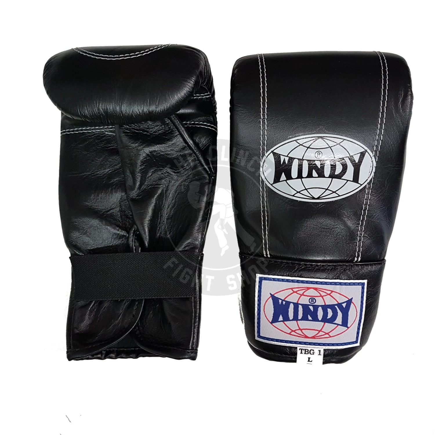 Windy Muay Thai Style Bag Boxing Gloves TBG-1 Black 1 Windy Muay Thai Style Bag Boxing Gloves TBG-1 Black