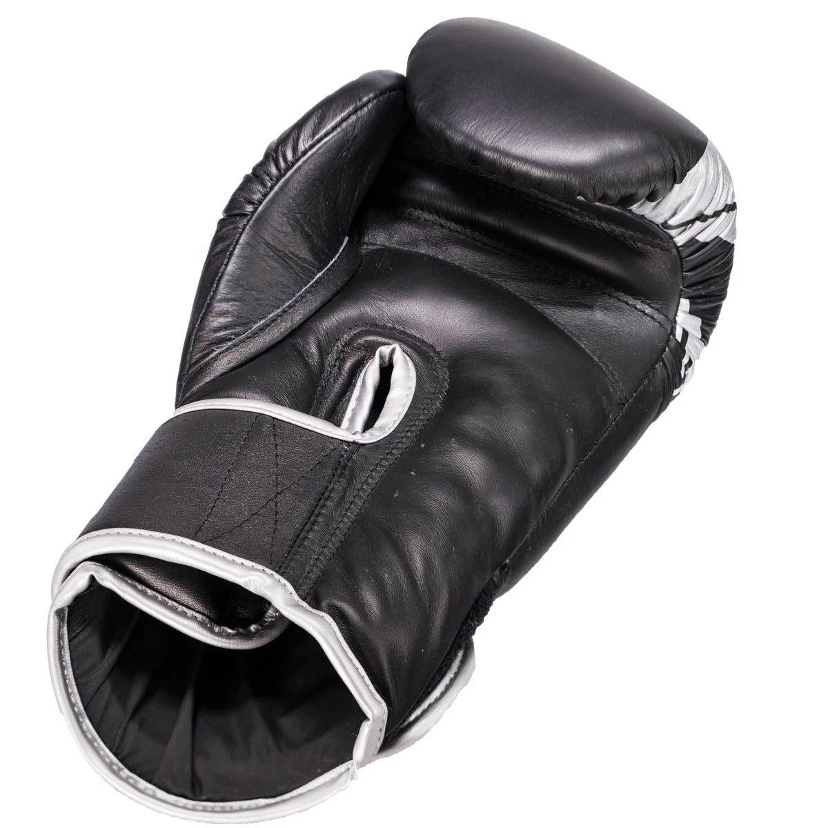 Booster Fight Gear Muay Thai Boxing Gloves BGL1 V3 Black/Silver 3 Booster Fight Gear Muay Thai Boxing Gloves BGL1 V3 Black/Silver - Image 3