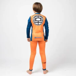 Fusion Fight Gear Dragon Ball Z Goku Kids Spats Pants 6 Fusion Fight Gear Dragon Ball Z Goku Kids Spats Pants -The Clinch Fight Shop dragonballzgokuorangeKIDSrashguard4