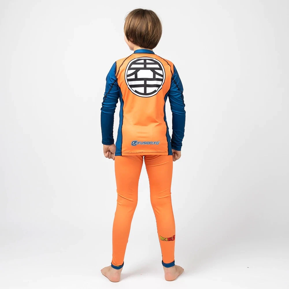 Fusion Fight Gear Dragon Ball Z Goku Kids Spats Pants 3 Fusion Fight Gear Dragon Ball Z Goku Kids Spats Pants - Image 3