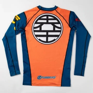 Fusion Fight Gear Dragon Ball Z Goku Rash Guard Rashguard 2 Fusion Fight Gear Dragon Ball Z Goku Rash Guard Rashguard - Image 2