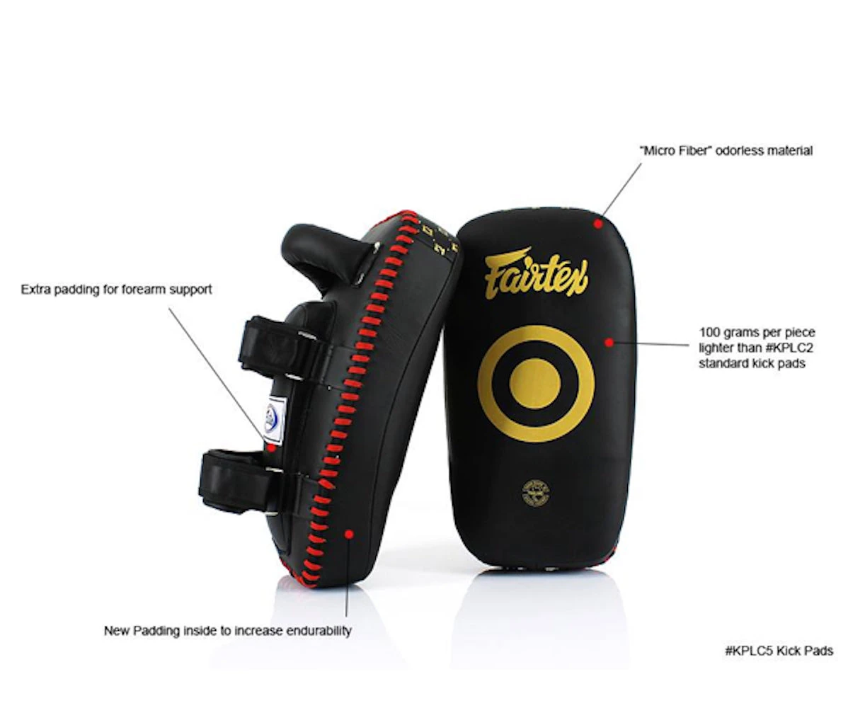 Fairtex KPLC5 Standard Curved Thai Kick Pads 2 Fairtex KPLC5 Standard Curved Thai Kick Pads - Image 2