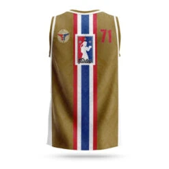 Fairtex JS19 Sleeveless Tank Top Basketball Jersey Shirt Brown 3 Fairtex JS19 Sleeveless Tank Top Basketball Jersey Shirt Brown -The Clinch Fight Shop fairtexcanadatanktopbrownjersey2