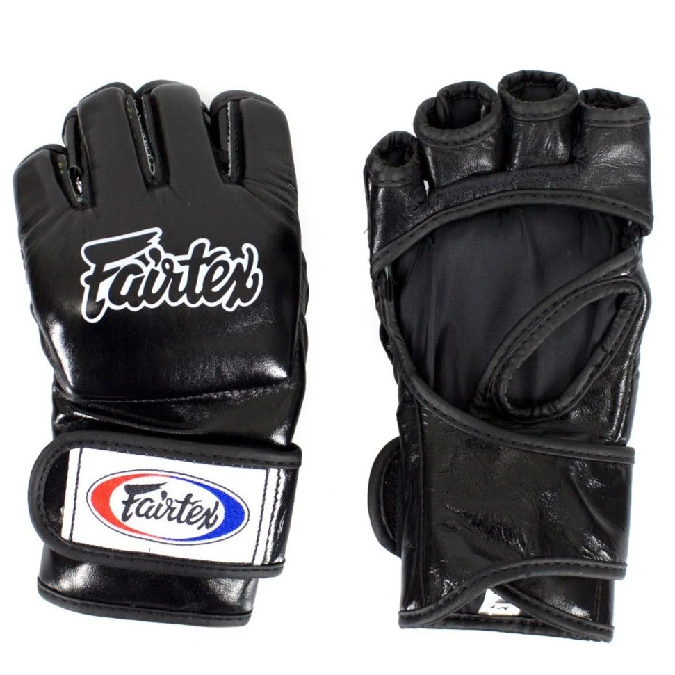 Fairtex FGV12 Ultimate Combat MMA Gloves Black 1 Fairtex FGV12 Ultimate Combat MMA Gloves Black