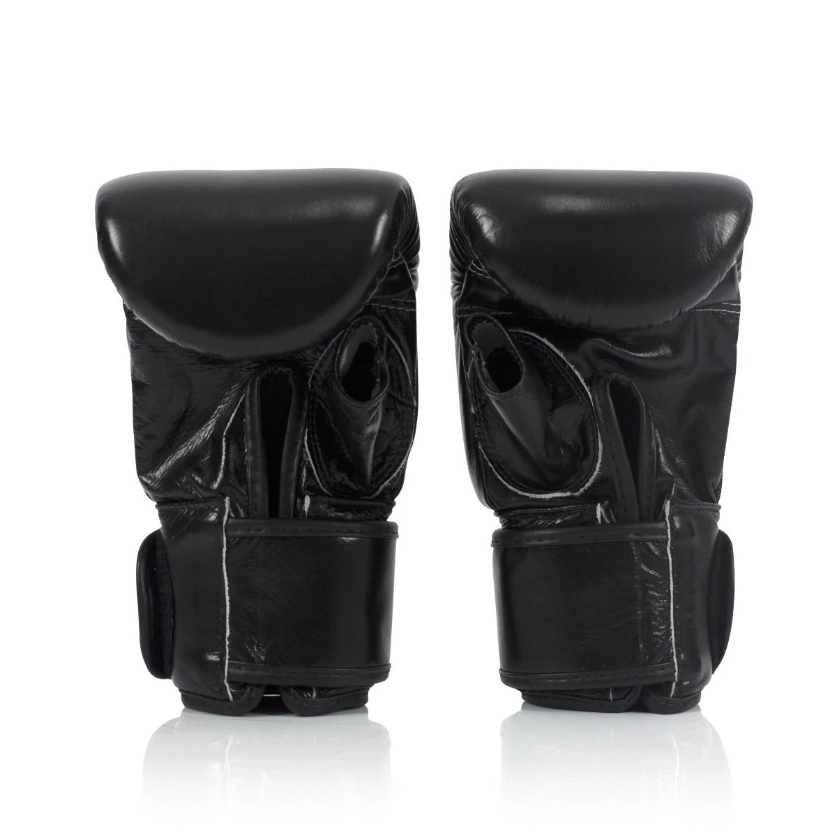 Fairtex Muay Thai Open Thumb Bag Gloves TG03 Black 2 Fairtex Muay Thai Open Thumb Bag Gloves TG03 Black - Image 2