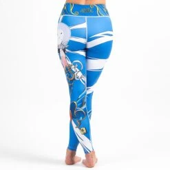 Fusion Fight Gear Chun Li Street Fighter Ladies Spats Compression Pants 9 Fusion Fight Gear Chun Li Street Fighter Ladies Spats Compression Pants -The Clinch Fight Shop ffg 1009 blue 06