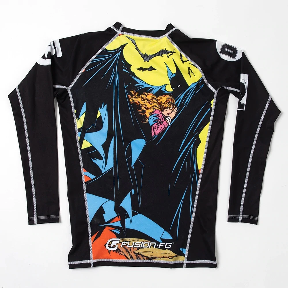 Fusion Fight Gear Batman McFarlene Rashguard Rash Guard 2 Fusion Fight Gear Batman McFarlene Rashguard Rash Guard - Image 2