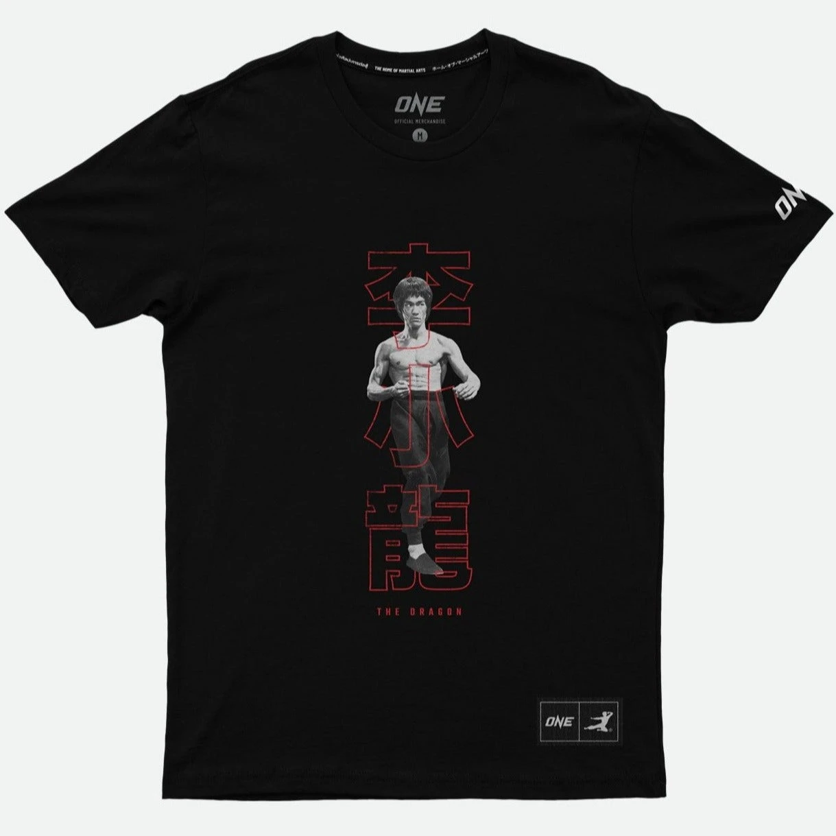ONE FC X Bruce Lee Black T-Shirt 1 ONE FC X Bruce Lee Black T-Shirt