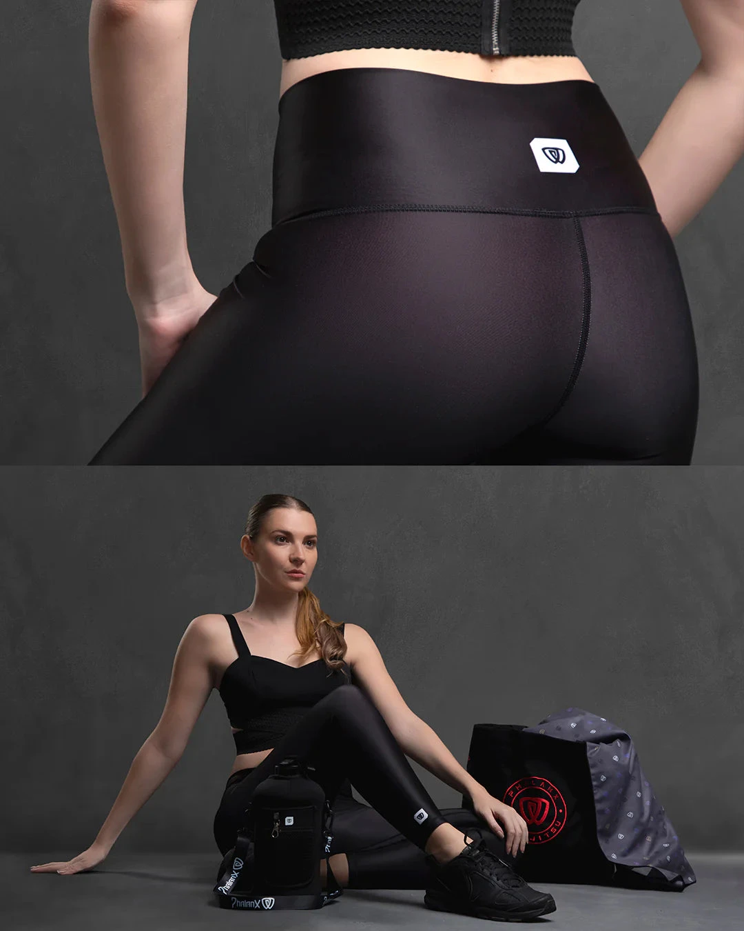 Phalanx Ladies Squad Spats Compression Leggings Pants 4 Phalanx Ladies Squad Spats Compression Leggings Pants - Image 4